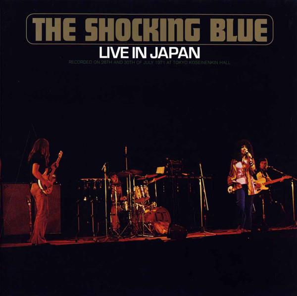 SHOCKING BLUE - LIVE IN JAPAN - RED VINYL